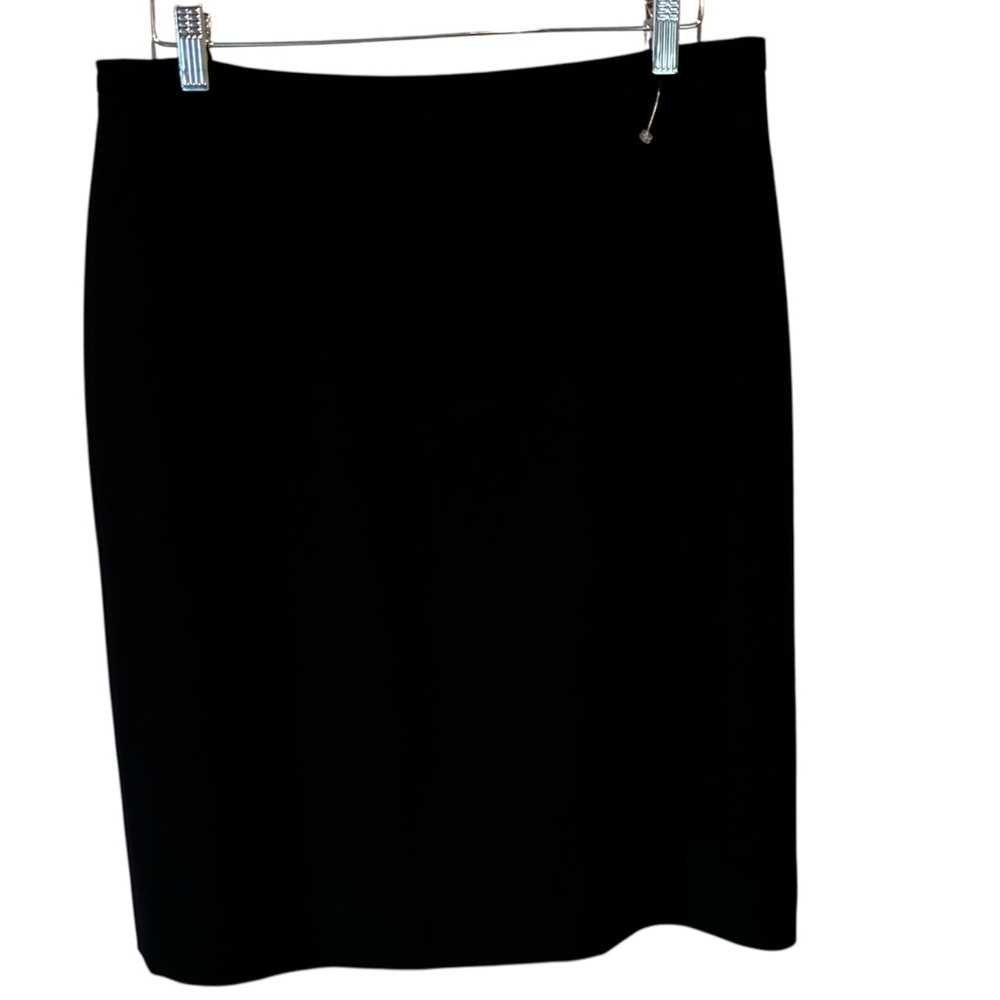 Ann Taylor Classic Black CareerWear Pencil Skirt, size 14,Closet Staple